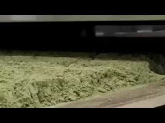 Máy sấy hầm vi sóng công nghiệp PLC HMI Thiết bị sấy vi sóng 2450 MHz