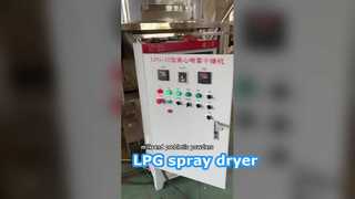 Máy sấy phun ly tâm tốc độ cao dòng LPG