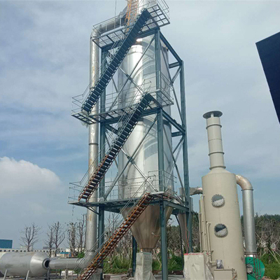 Máy sấy phun áp lực 1Mpa đến 10Mpa Máy sấy tạo hạt đầu phun