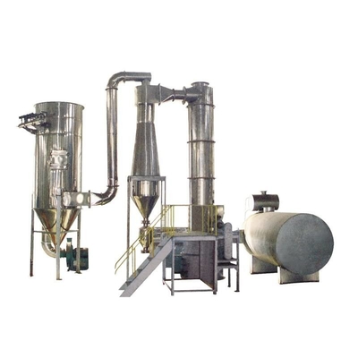 25-60kg / H Máy sấy chớp quay bằng thép không gỉ Máy sấy công nghiệp trục vít cho ăn
