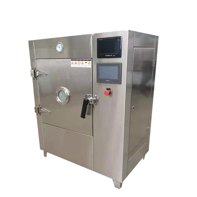Máy sấy vi sóng nhỏ thử nghiệm 6kw 4.8-6kg / H Máy khử nước chân không