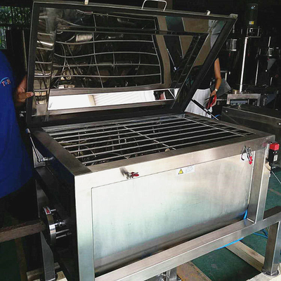 Máy trộn ruy băng ngang OEM 3000L Máy xay ruy băng xoắn kép bằng thép không gỉ