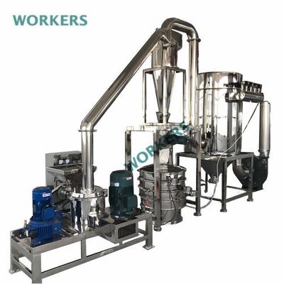 Máy mài siêu mịn 46kW Máy mài gia vị thương mại Máy nghiền búa