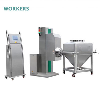 Chất lượng  PLC Touch Screen 1000L Lifting Hopper IBC Bin Mixer For Nutraceuticals nhà máy