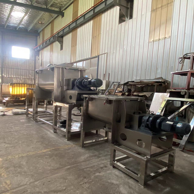 Máy trộn bột rau củ khô CE 1000L Thương mại cho bột đường