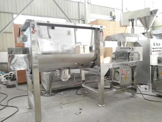 Máy trộn ruy băng bằng thép không gỉ 22kw Đa chức năng cho chất lỏng bột hóa học