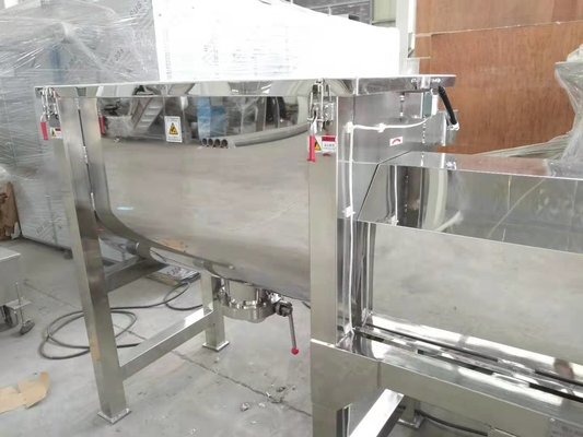 Máy trộn ruy băng bằng thép không gỉ 22kw Đa chức năng cho chất lỏng bột hóa học