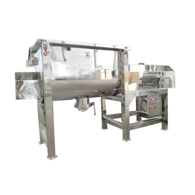 Máy trộn xoắn ốc công nghiệp ngang 3200kg Máy trộn ruy băng lưỡi vít