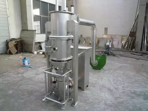 304SS 420L Máy sấy tầng sôi Máy sấy lớp phủ tạo hạt