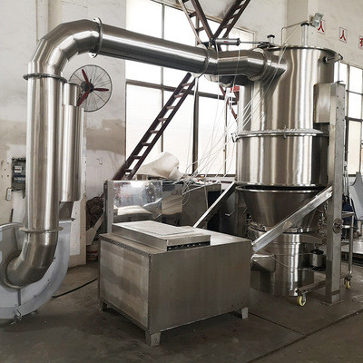 304SS 420L Máy sấy tầng sôi Máy sấy lớp phủ tạo hạt