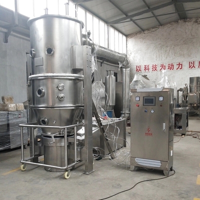 304SS 420L Máy sấy tầng sôi Máy sấy lớp phủ tạo hạt