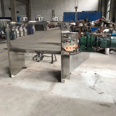 Máy trộn xoắn ốc công nghiệp ngang 3200kg Máy trộn ruy băng lưỡi vít