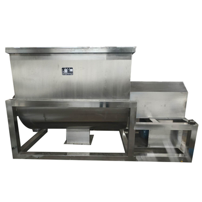 Máy trộn xoắn ốc công nghiệp ngang 3200kg Máy trộn ruy băng lưỡi vít