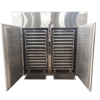 Máy sấy khay không khí nóng hóa chất 9-15KW Máy khử nước trái cây công nghiệp 304SS
