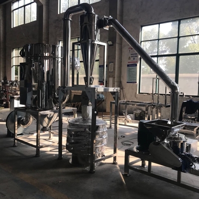 Hóa chất Máy nghiền búa Máy mài thép không gỉ 304 Máy nghiền dược phẩm