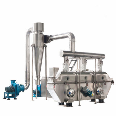 220V Máy sấy tầng sôi rung động Máy sấy đường hầm natri Glutamate