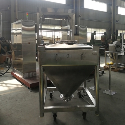 Máy xay trộn bột bằng thép không gỉ 304 316L Tải trọng 500kg