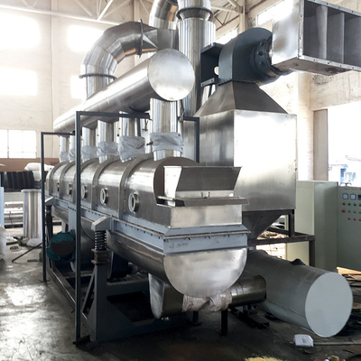 Máy sấy chất lỏng rung động CE Máy sấy muối 120-140kg / H Máy sấy muối