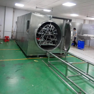 Máy sấy chân không vi sóng WKS 9,6kg / H đến 12kg / H Máy khử nước chế biến thực phẩm