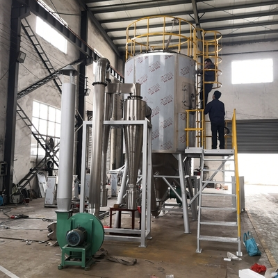 Tháp sấy phun canxi Arsenate Máy sấy khí ly tâm bằng thép cacbon