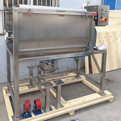 Máy trộn ruy băng ngang OEM 3000L Máy xay ruy băng xoắn kép bằng thép không gỉ