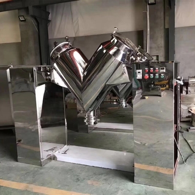 Máy trộn bột loại SUS304 V Máy trộn hạt gia vị