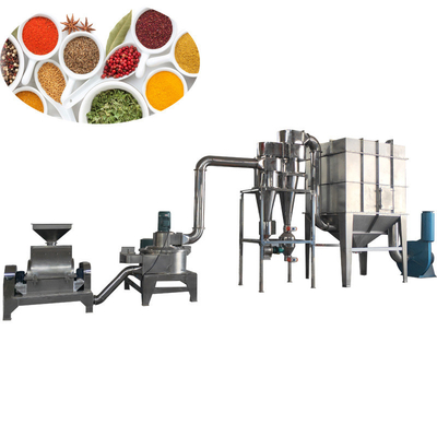 Thuốc thực phẩm Máy nghiền siêu mịn Máy nghiền nhiệt độ thấp làm mát bằng không khí