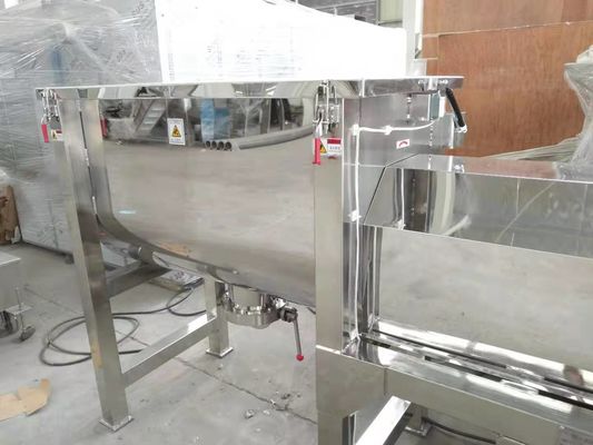 Máy trộn ruy băng bằng thép không gỉ 22kw Đa chức năng cho chất lỏng bột hóa học