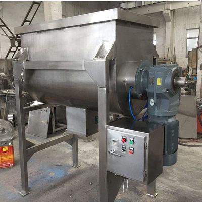 Máy trộn ruy băng bằng thép không gỉ 22kw Đa chức năng cho chất lỏng bột hóa học