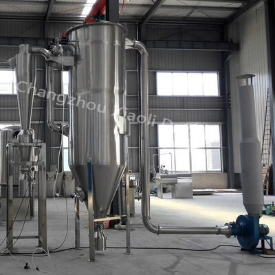 Máy sấy nhanh bằng thép không gỉ SUS304 / 316L quay để xử lý hóa chất