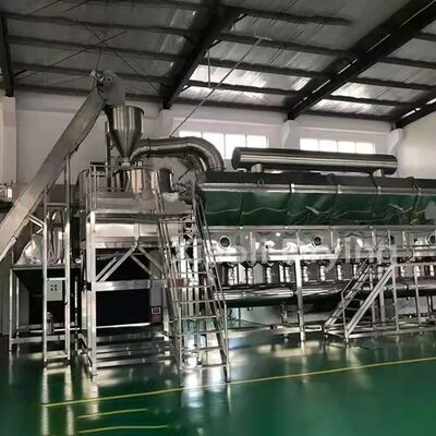 Máy sấy tầng chất lỏng không khí nóng cho hạt dược phẩm