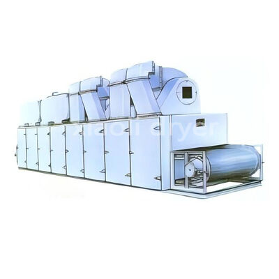 Máy sấy đai lưới liên tục một lớp DW Series Máy sấy công nghiệp để khử nước thực phẩm