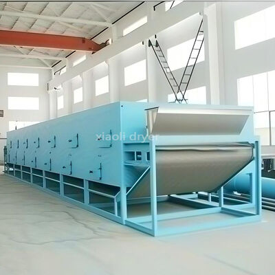 Máy sấy băng tải một lớp tiết kiệm năng lượng để sấy lát thảo dược