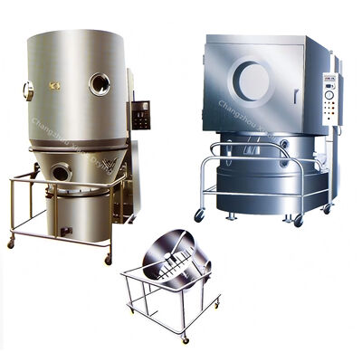 Máy sấy công nghiệp công suất cao thiết bị giường chất lỏng cho viên phân bón hữu cơ