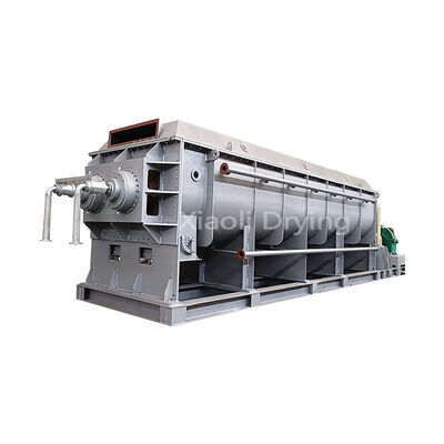 Hệ thống máy sấy mái chèo hiệu quả cao nằm ngang Tiết kiệm năng lượng cho vật liệu ướt