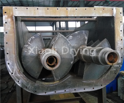 Máy sấy mái chèo rỗng thân thiện với môi trường Máy móc thiết bị công nghiệp để hoạt động liên tục