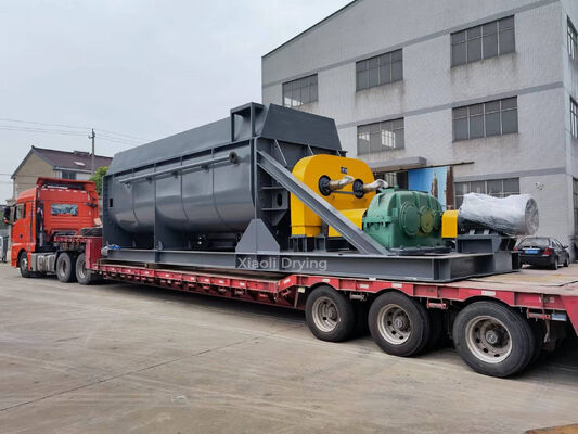 máy sấy mái chèo rỗng công nghệ tiên tiến dành cho hạt hóa chất/chất trung gian