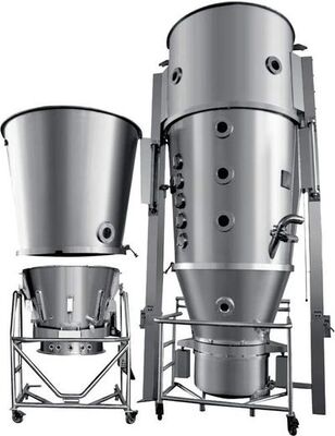 Máy sấy tạo hạt FL Series tuân thủ tiêu chuẩn GMP Thiết bị sản xuất dược phẩm Thép không gỉ 304