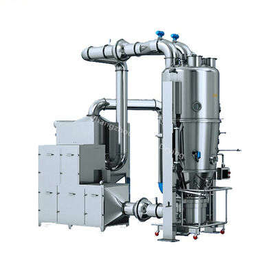 SUS304 Granulator giường chất lỏng Máy sấy công nghiệp hiệu suất cao cho chế biến hóa học