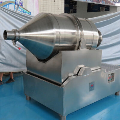 Máy trộn bột công nghiệp 2D 2000L 5,2kW dành cho ngành hóa chất