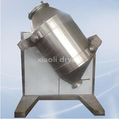 Máy trộn ba chiều nhỏ gọn để trộn hạt đồng nhất và sản xuất hiệu quả