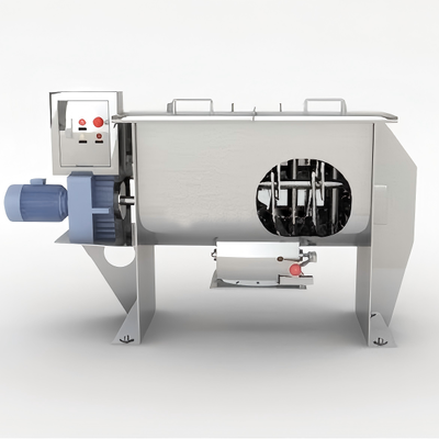 Máy trộn bột băng ngang dung tích nhỏ 300L, công suất 100-150kg