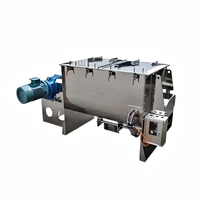 Máy trộn bột giặt dạng dải ngang 500L 200-300kg Máy trộn mẻ