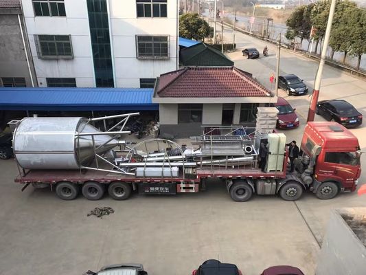 Máy sấy phun bằng thép không gỉ Zanthoxylum Máy sấy bột kim loại gốm