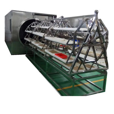 Máy sấy chân không vi sóng 380V PLC HMI Máy sấy nhiệt độ thấp 48KW