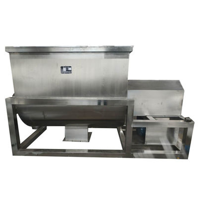 Máy trộn xoắn ốc công nghiệp ngang 3200kg Máy trộn ruy băng lưỡi vít