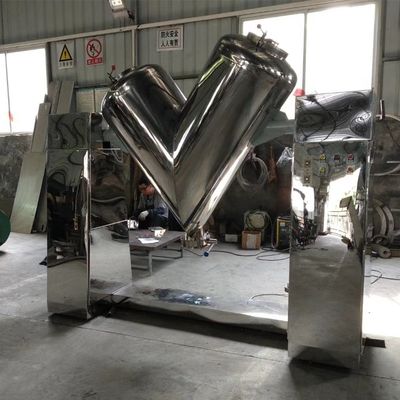 Máy trộn loại V bằng thép không gỉ 304 Máy trộn bột dược phẩm hóa học