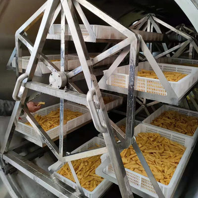 Hoa quả thương mại Máy sấy chân không vi sóng Máy sấy thực phẩm công nghiệp