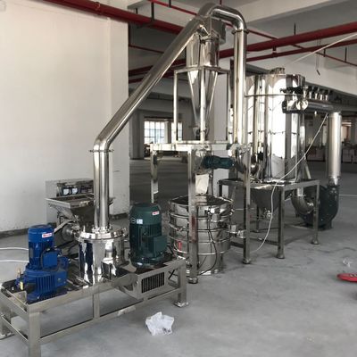 Máy mài siêu mịn 46kW Máy mài gia vị thương mại Máy nghiền búa