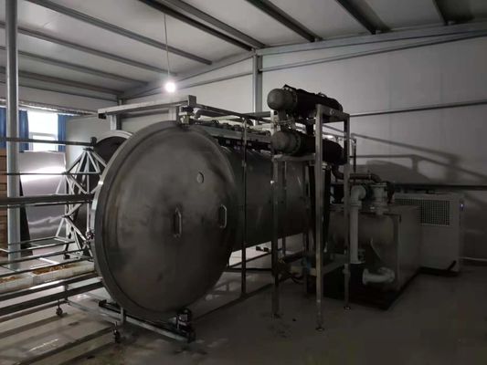 Máy sấy chân không vi sóng WKS 9,6kg / H đến 12kg / H Máy khử nước chế biến thực phẩm